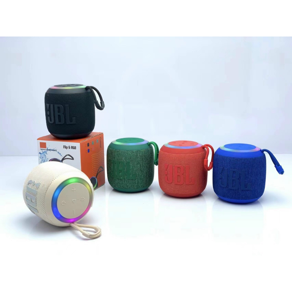 Loa Bluetooth Flip 6 Mini RGB - Có Chức Năng Kết Nối 2 Loa Với Nhau - Bảo Hành 12 Tháng