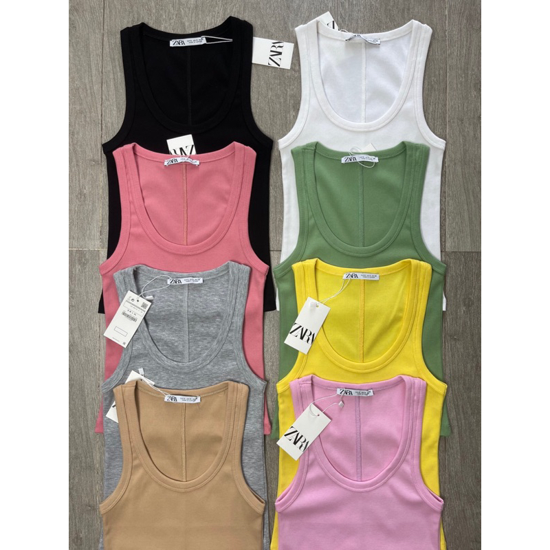 Áo ba lỗ thun gân ZR