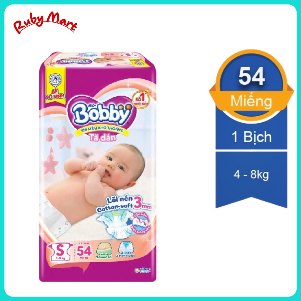 TÃ DÁN BOBBY S54 + 4 (4-7kg)