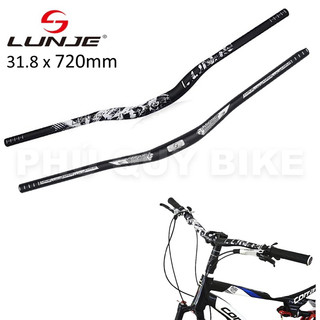 Ghi Đông Xe Đạp Nhôm Ngang LUNJE 31.8 Dài 720mm