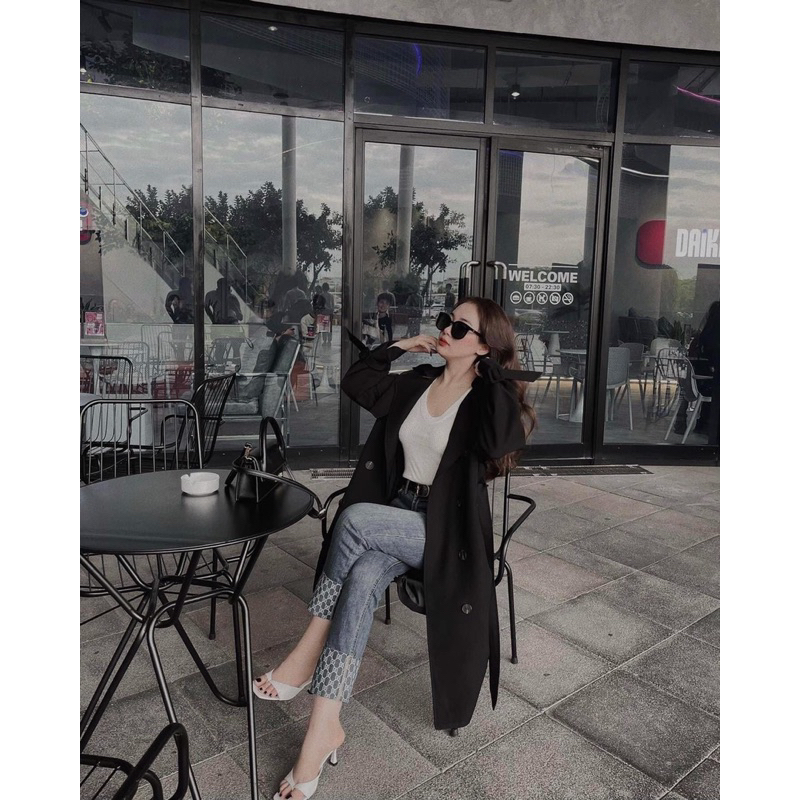 Áo khoác mangto nam nữ thời trang chất đẹp hàng quảng châu