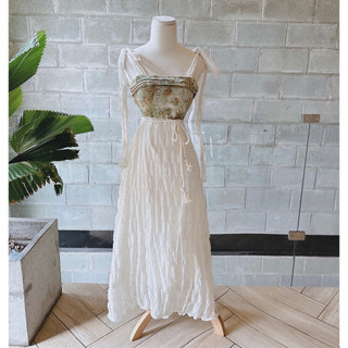 ĐẦM MAXI GẤM NGỰC HAI DÂY