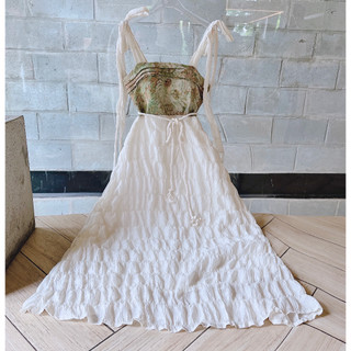 ĐẦM MAXI GẤM NGỰC HAI DÂY