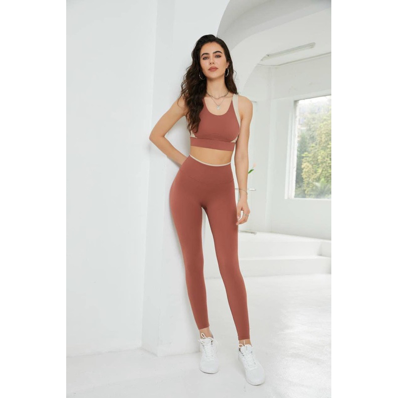 SET BỘ ĐỒ TẬP GYM YOGA LULU NỮ