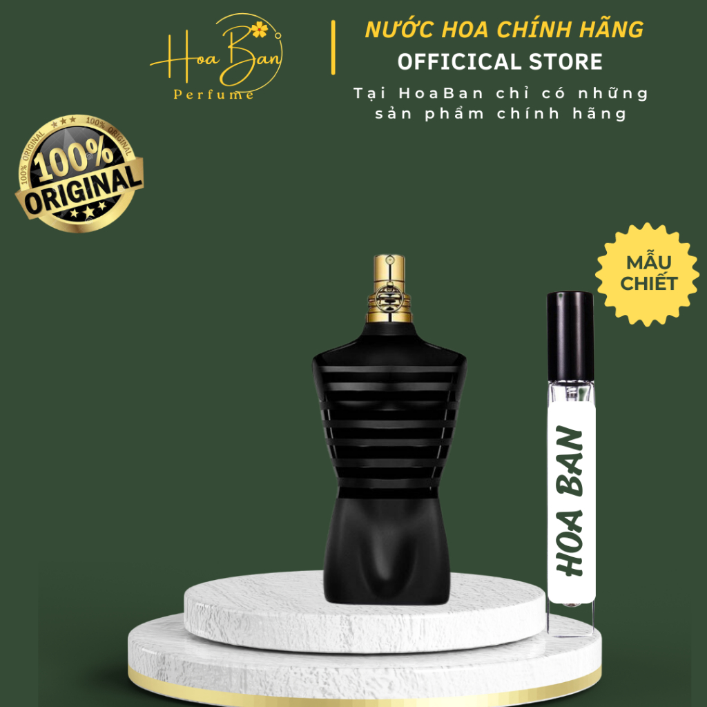 Mẫu thử nước hoa 10ml Jean Paul Le Male Le Parfum Intense