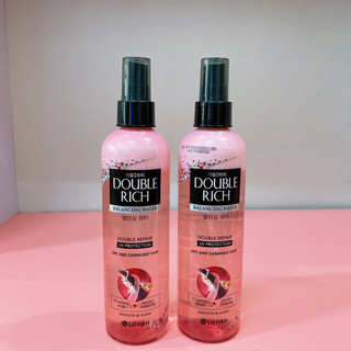Xịt Dưỡng Tóc Double Rich chăm sóc tóc khô xơ và hư tổn 250ml ( mầu hồng )