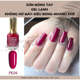 Sơn móng tay gel lạnh cao cấp 16ml màu đỏ hồng