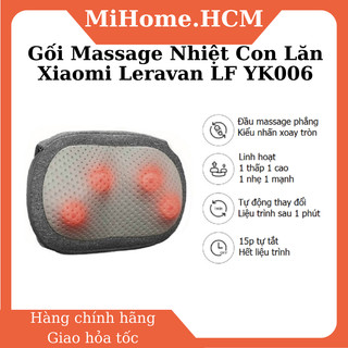Gối Massage Xiaomi Leravan LF YK006/Gối Massage Nhiệt Không Dây Xiaomi Leravan