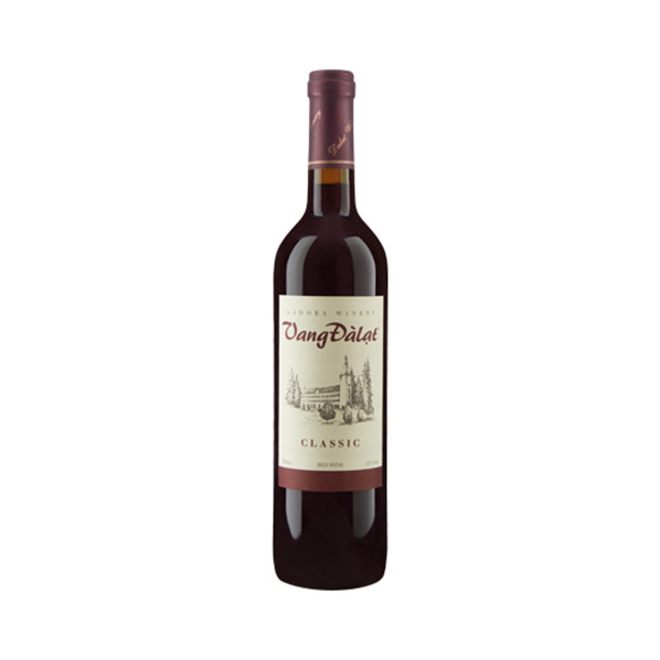[Rượu][Rượu Vang][Vang Việt Nam] Vang Đà Lạt Classic Red Wine