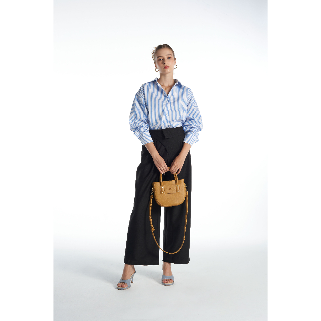 Quần nữ KHÂU BY CQ ống rộng Phedra Wide-leg Trousers