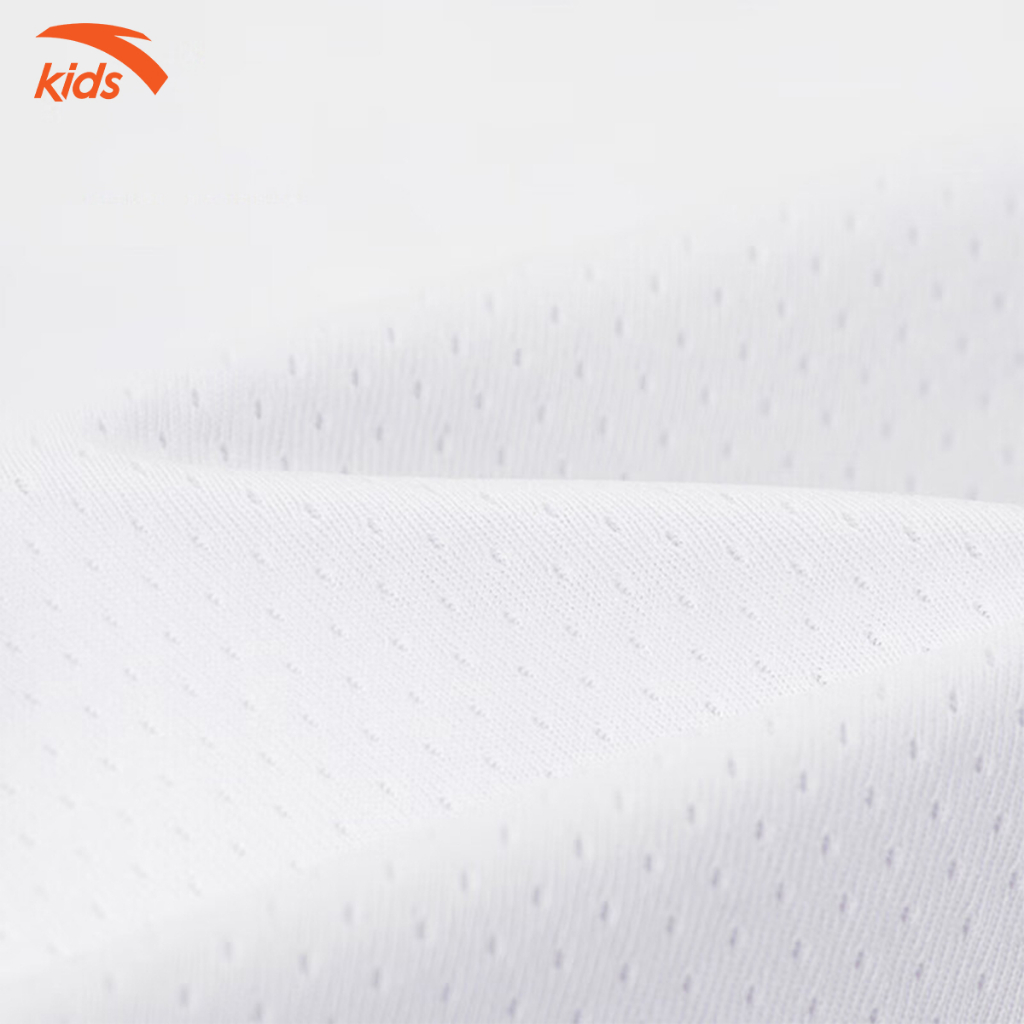 Áo phông thể thao bé gái Anta Kids dòng bóng rổ, vải cotton, thoáng khí W362328142