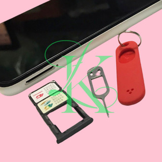 Cây lấy sim , que chọc sim , móc chìa khóa tích hợp cây lấy sim