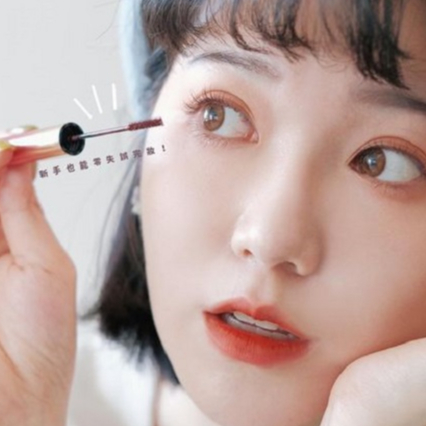 Mascara Nâng Cong Mi Và Dài Tơi Mi Dạng Màng Film Kissme Heroine Make Advanced Film  & Curl Chuốt Mi Nâu