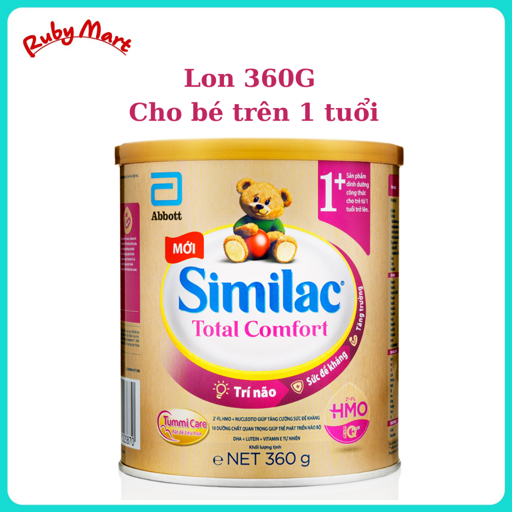 [Date 12.2025] Sữa bột Similac Total Comfort 1+ lon 360g