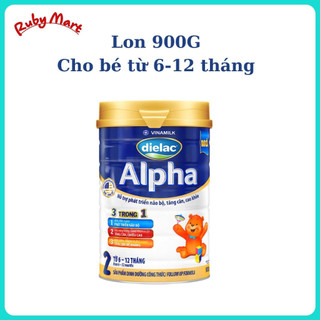 Sữa bột dielac alpha 2 lon 900g