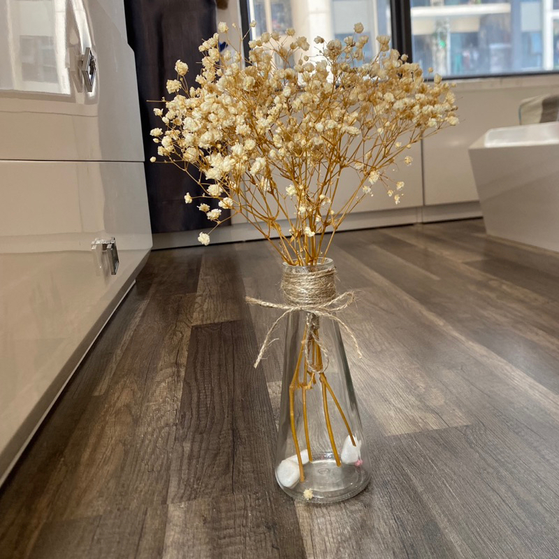 Hoa Breath Flowers-Hoa Baby Khô Màu Trắng Kem Vintage