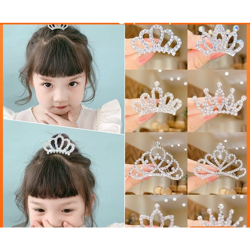 Kẹp Tóc Vương Miệng Siêu Dễ Thương Cho Bé