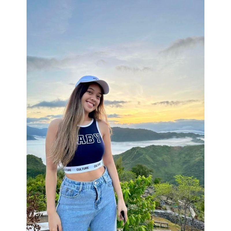 Áo ba lỗ croptop năng động ngày hè