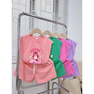 Bộ cotton tàu cho bé
