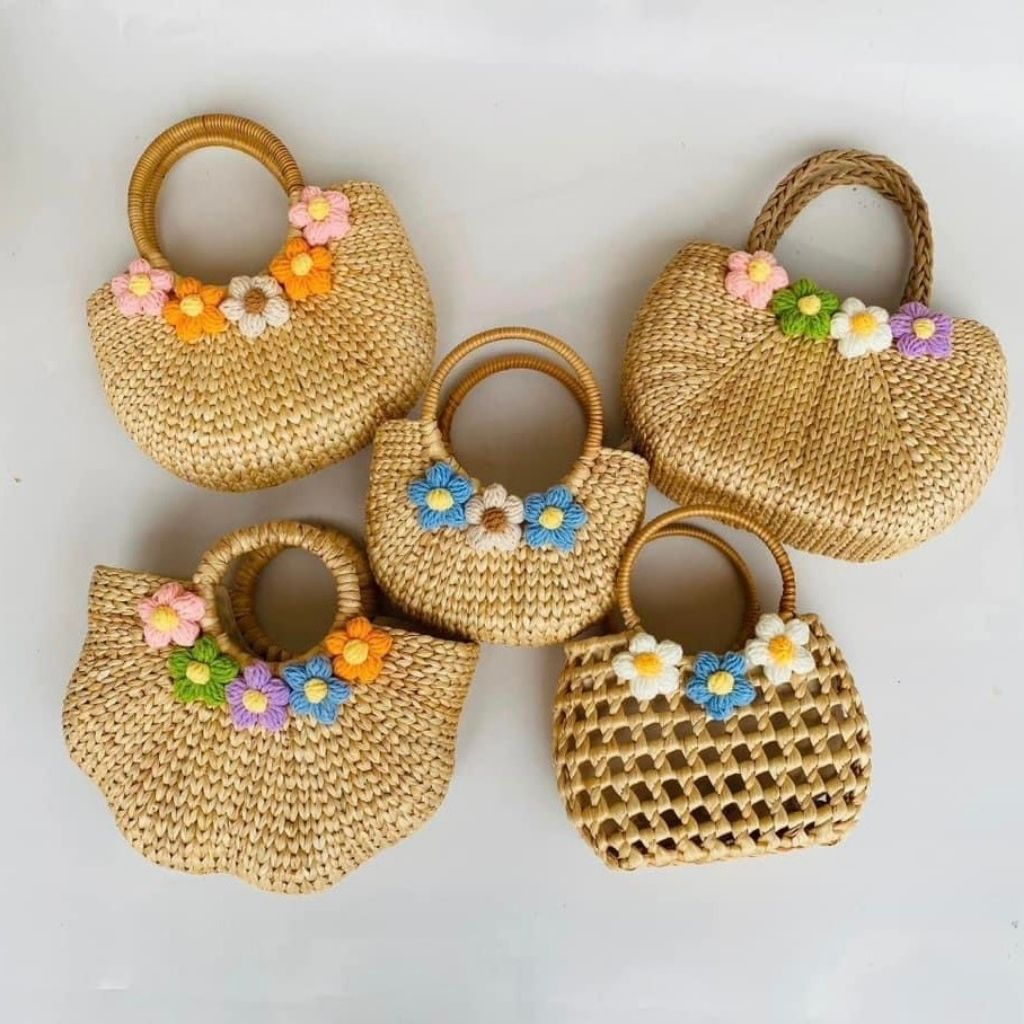 Túi Lục Bình Phanh Decor đi du lịch cho mẹ và bé size 20, 25cm