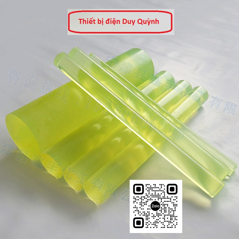 Nhựa PU cây tròn đặc dài 500mm - phi 20x500 25x500 30x500  35x500