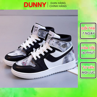 Giày Jordan Nữ  Cổ Cao Dạ Quang, Giày Xám, Hồng, Xanh Hot Hit 2023