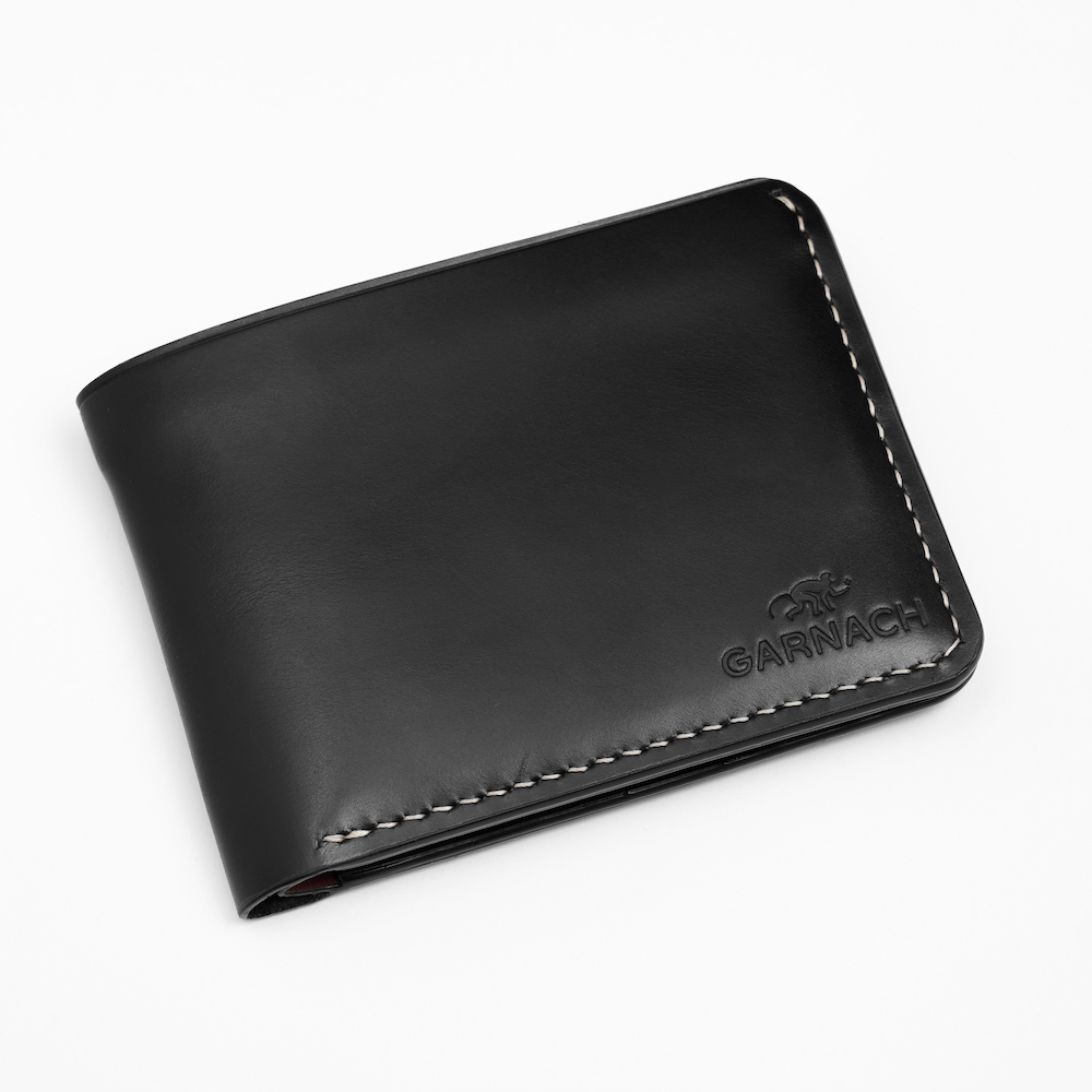 Bóp ví da mini nam Handmade GARNACH Pano Elegant