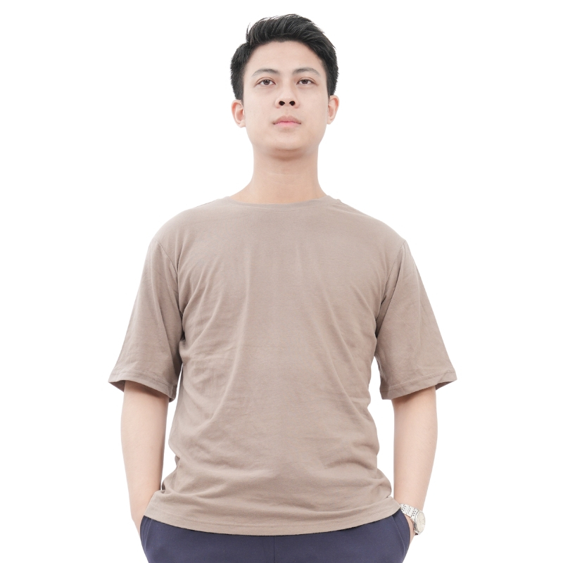 Áo phông nam xuất dư Gloria chất cotton tự nhiên, mềm mịn đã xử lý giặt mềm