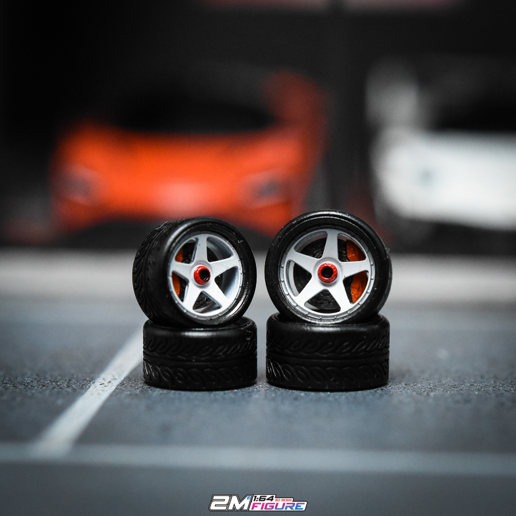Mâm xe 1/64 10-11MM 3D RESIN