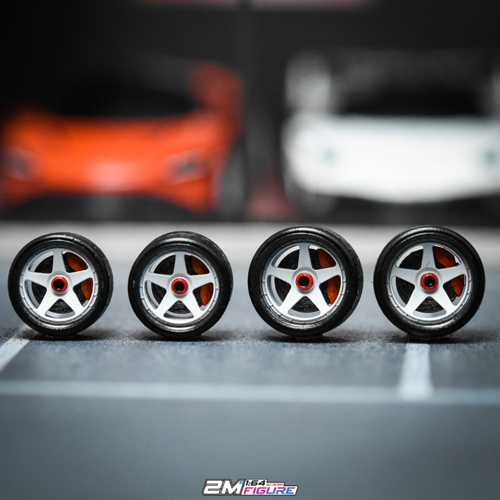 Mâm xe 1/64 10-11MM 3D RESIN