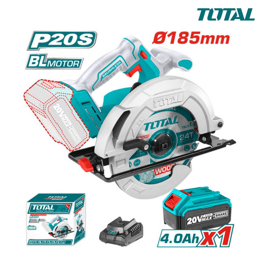 Máy cưa đĩa tròn dùng pin 20V