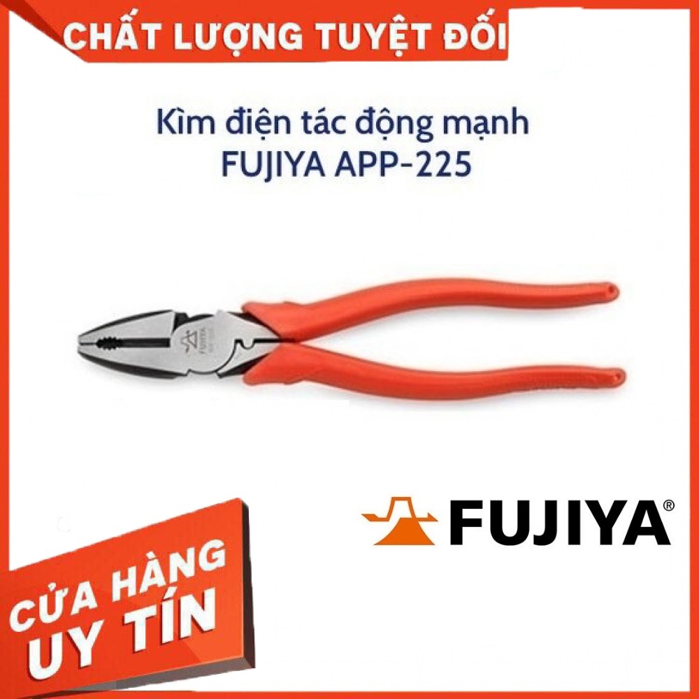 Kìm điện tác động mạnh, bấm cos Fujiya APP-225 9 225mm Nhật Bản