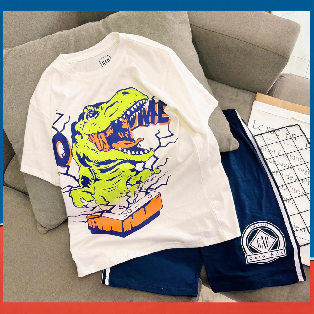 Đồ Bộ Bé Trai Đại Cồ 47kg-75kg Thun Cotton Co Giãn 4 Chiều Mềm Mát Hút Mồ Hôi Form Rộng.1654