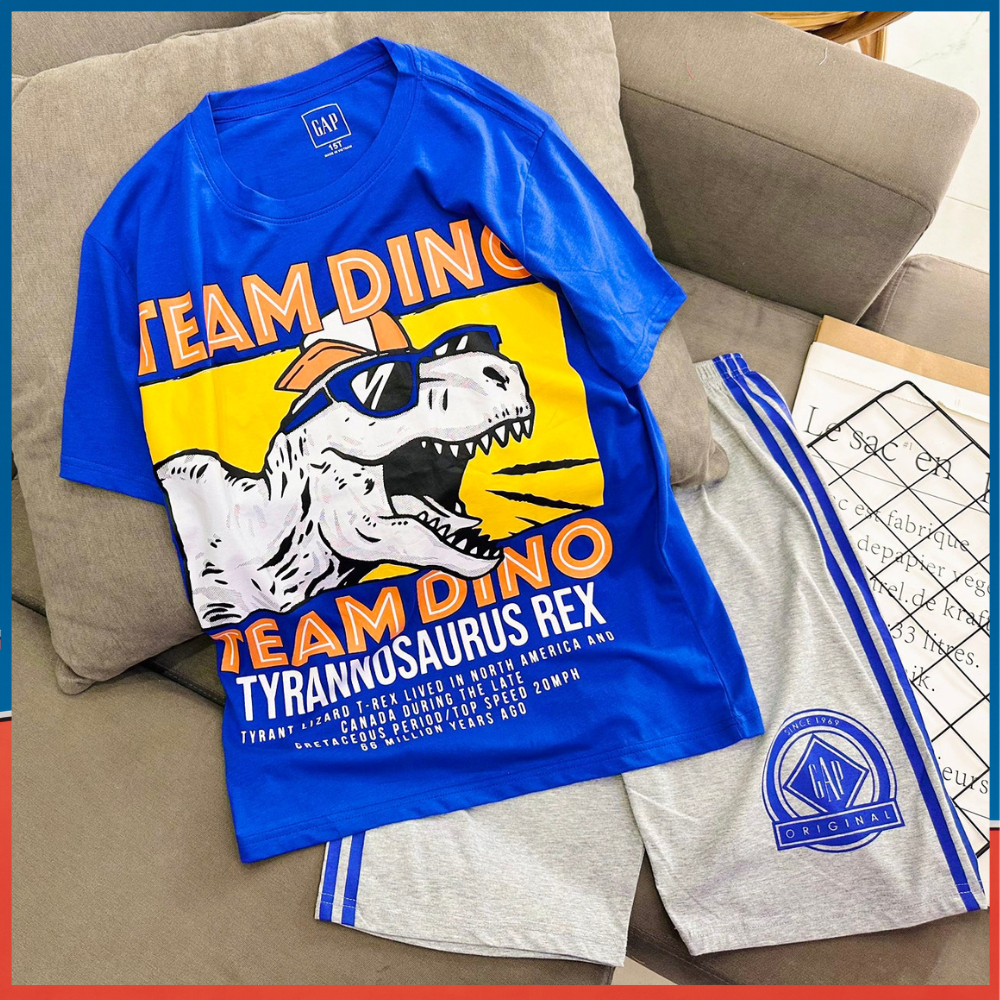 Đồ Bộ Bé Trai Đại Cồ 47kg-75kg Thun Cotton Co Giãn 4 Chiều Mềm Mát Hút Mồ Hôi Form Rộng.1654