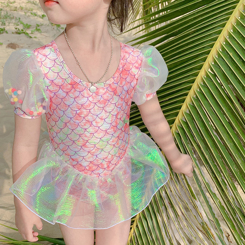 Đồ bơi trẻ em công chúa dễ thương SPORTY, áo tắm bé gái một mảnh siêu xinh SW310