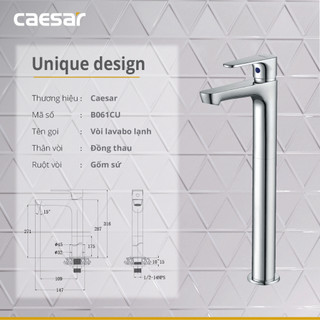 Vòi cao Lavabo Lạnh - B061CU