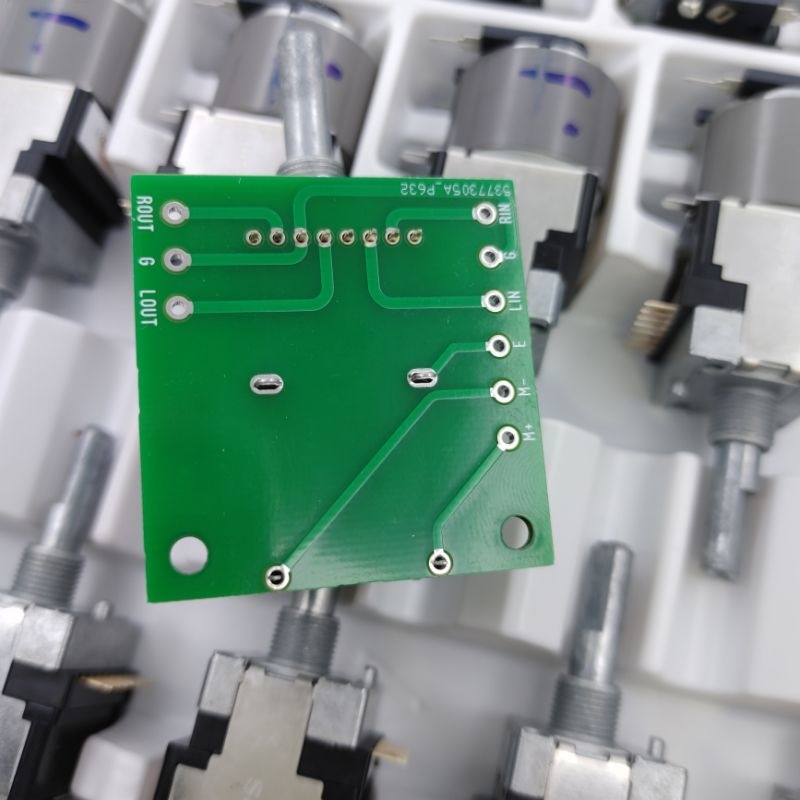 Volume ALPS Nhật, chiết áp âm thanh đôi, 2 kênh 50k