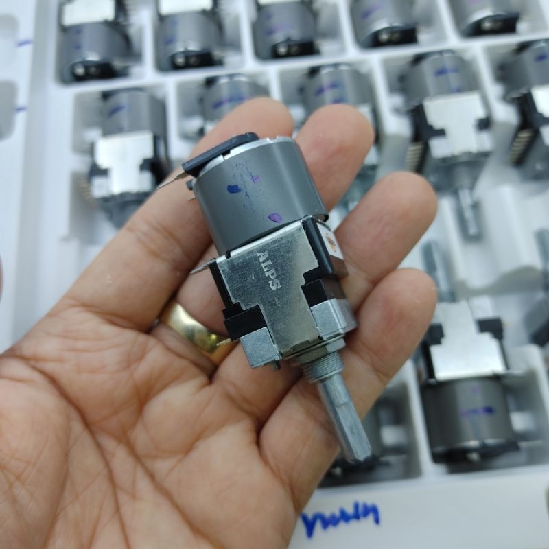 Volume ALPS Nhật, chiết áp âm thanh đôi, 2 kênh 50k