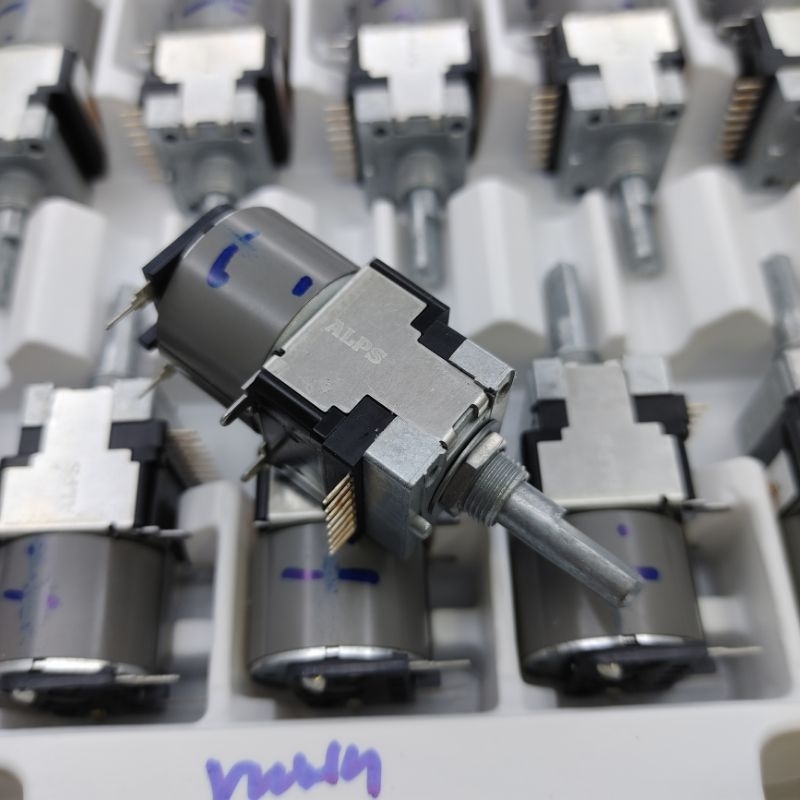 Volume ALPS Nhật, chiết áp âm thanh đôi, 2 kênh 50k