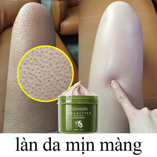  Bơ hạt mỡkem tẩy tế bào chết body Dưỡng trắng da body Niacinamide 250g Làm sạch toàn thân tẩy tế bào chết Làm sán 