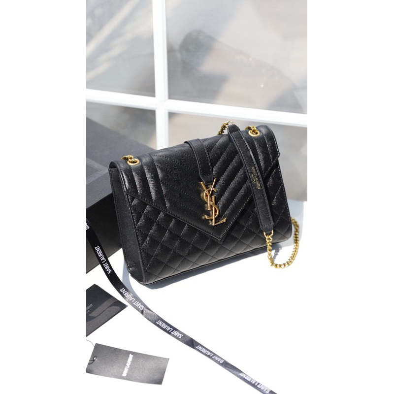 Túi đeo chéo phong thư Enve fullbox nam châm 2 lớp nguyên seal 2 màu đẹp size 24 W766-24