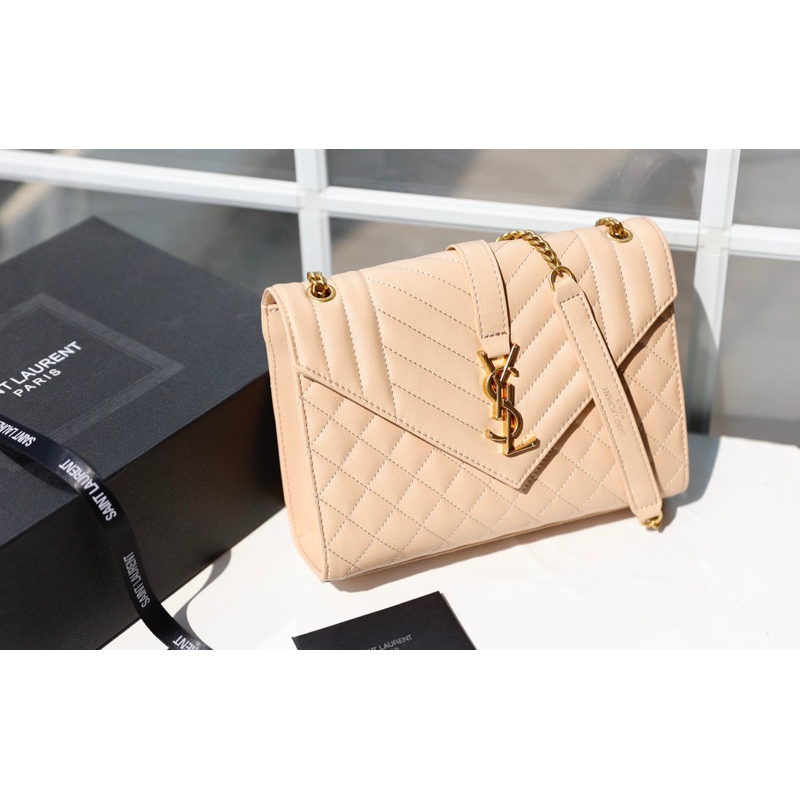 Túi đeo chéo phong thư Enve fullbox nam châm 2 lớp nguyên seal 2 màu đẹp size 24 W766-24