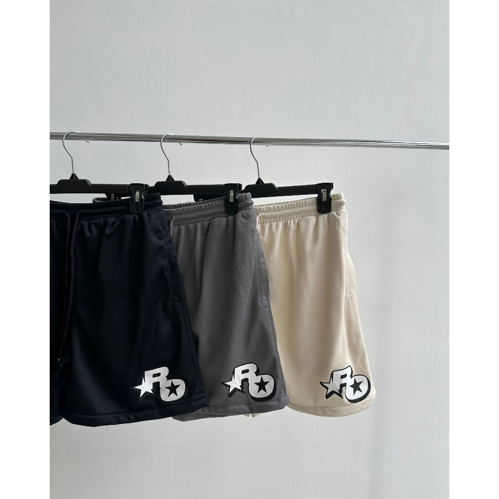 RIPOFFF Mesh Shorts - Black