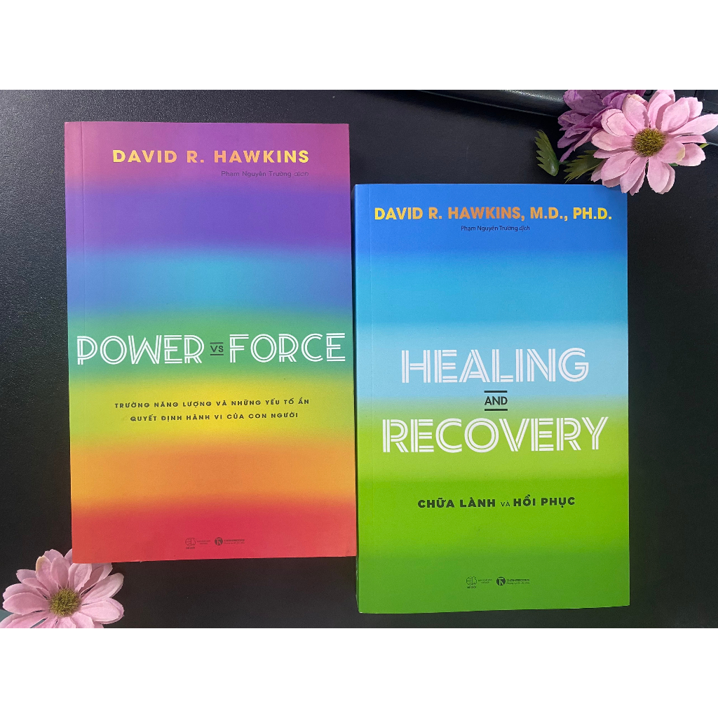 Sách - Combo 2 cuốn Power Vs Force + Healing And Recovery - Chữa Lành Và Phục Hồi ( combo, lẻ tùy chọn )
