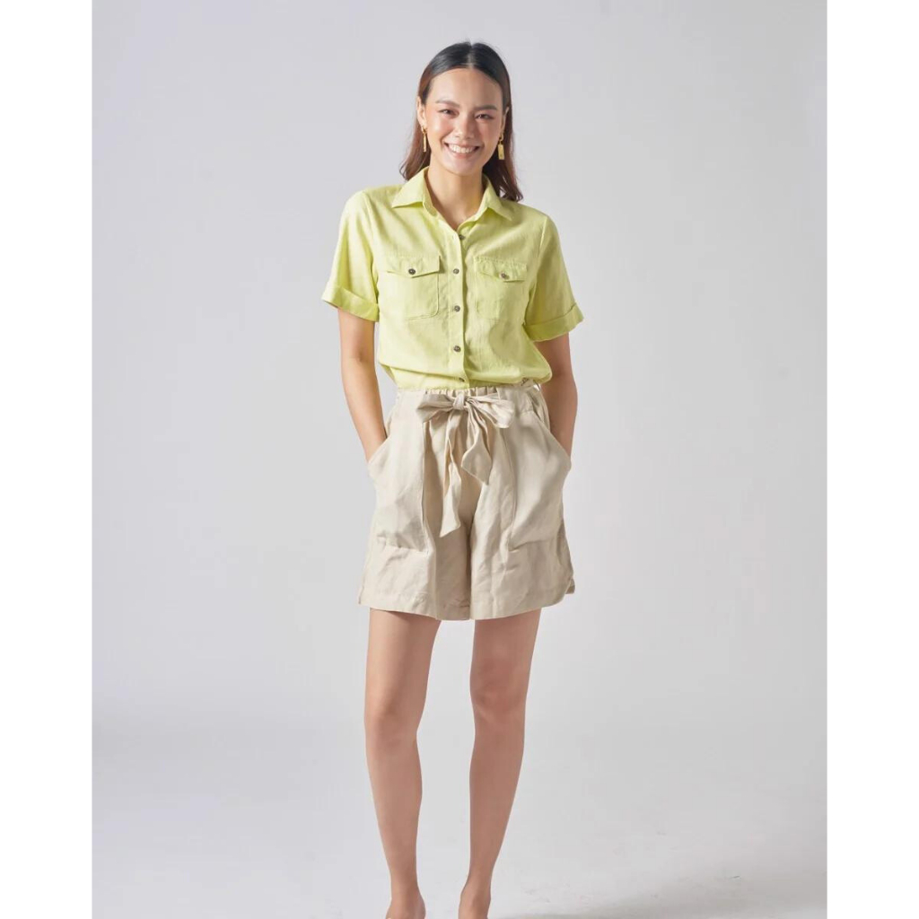 Áo F2 Linen Hồng Becoming Unveil