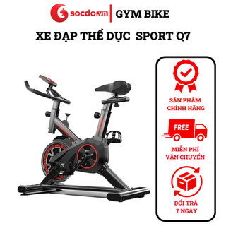 Xe Đạp Tập Thể Dục Tại Chỗ, Xe Đạp Thể Thao GYM Bike Sport Q7, Lắp ráp dễ dàng, Hàng chính hãng, Bảo hành 12 tháng