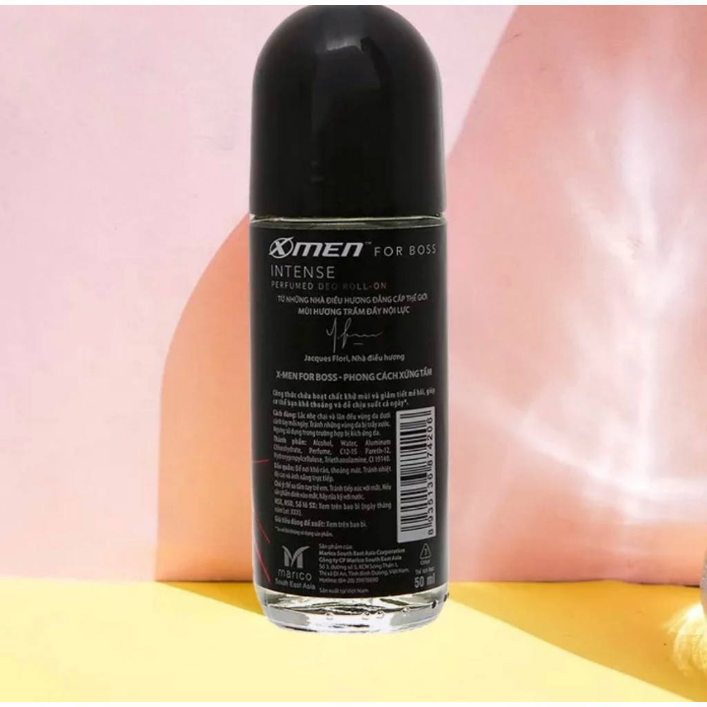 Lăn Khử Mùi X-Men For Boss Intense 50ml