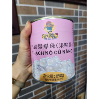 Thạch nổ củ năng / hạt nổ củ năng hộp 900gr - topping ngon