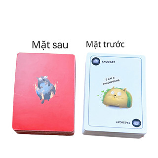 Bài Mèo Cảm Tử Hộp Mềm Giá rẻ 7+ Bản Song Ngữ