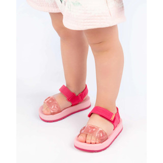 Sandal Zaxy quai tim hồng nhũ